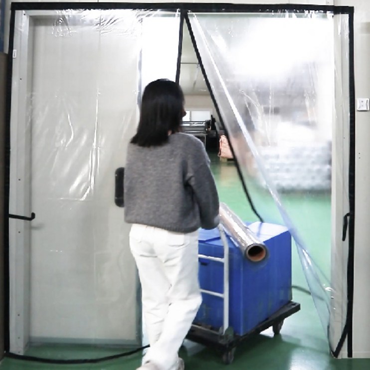 고리아 맞춤 두꺼운 대형 자석 방풍막 봉재식 현관 베란다 바람막이 벨크로 방풍비닐 커튼, 1개 고리아 맞춤 두꺼운 대형 자석 방풍막 봉재식 현관 베란다 바람막이 벨크로 방풍비닐 커튼, 1개