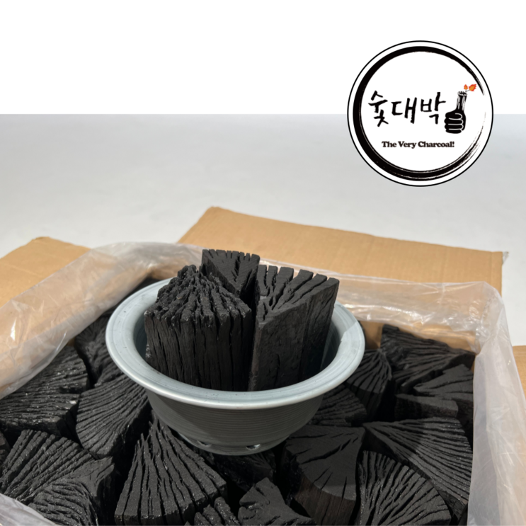 숯대박 3단숯 WOOD CHARCOAL 바베큐 참숯 20kg, 1개, 20kg