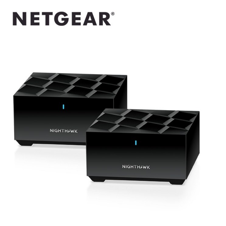 넷기어 나이트호크 MK62 WiFi 6 메시 와이파이 시스템 공유기 2pack AX1800, MK62, 2개 넷기어 나이트호크 MK62 WiFi 6 메시 와이파이 시스템 공유기 2pack AX1800, MK62, 2개