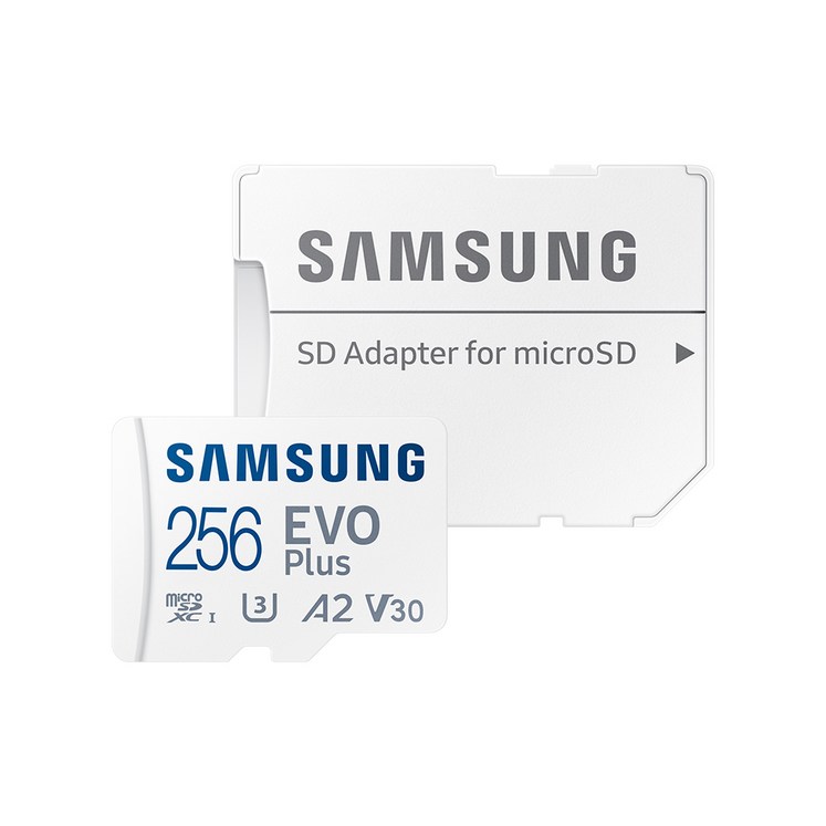 공식인증 정품 삼성전자 마이크로SD카드 EVO PLUS 256GB MBMC256SAKR 메모리카드