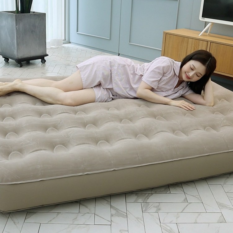 유니언 원터치 에어 침대 에어 매트 자동 펌프 내장형 유니언 원터치 에어 침대 에어 매트 자동 펌프 내장형