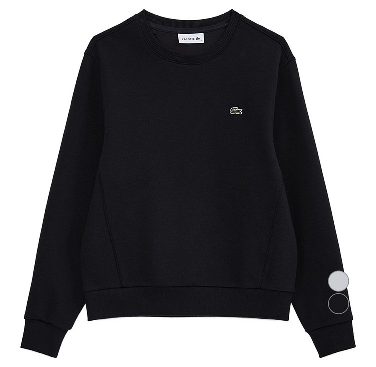 라코스테 여성용 테크니컬 크루넥 스웻셔츠 SF615E55N