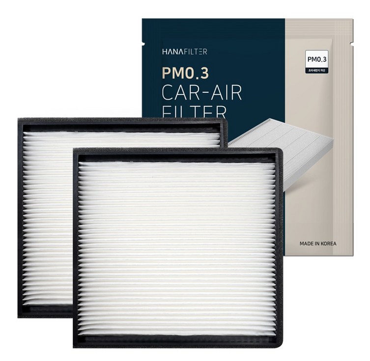 하나필터 PM0.3 포터2 에어컨 필터, 2개, 단일상품