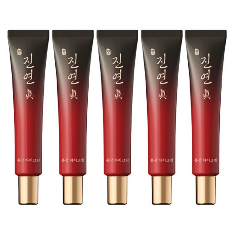 주름개선기능코리아나 진연진 홍삼 아이크림, 5개, 30ml