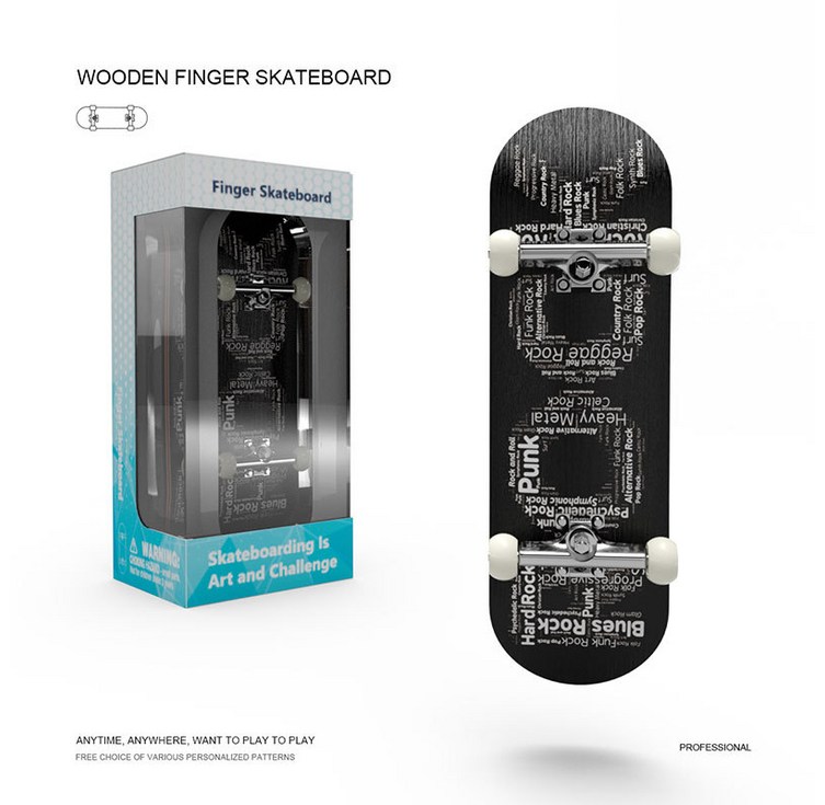 DIY 핑거 스케이트보드  미니 손가락 베어링 보드 Fingerboard skateboard