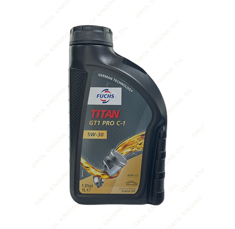 훅스 타이탄 GT1 프로 C1 5W30, ACEA C1. 레인지로버용, STJLR.03.5005, 유럽직수입정품, 독일산, 100 합성엔진오일 1L