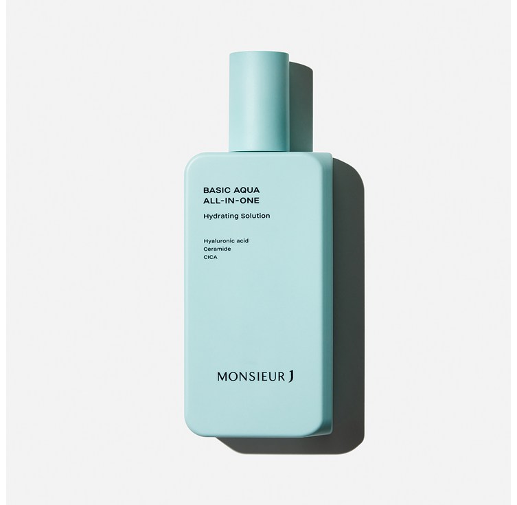 공식 판매처 베이직 아쿠아 올인원 단품  수분진정 남자 화장품, 200ml, 1개