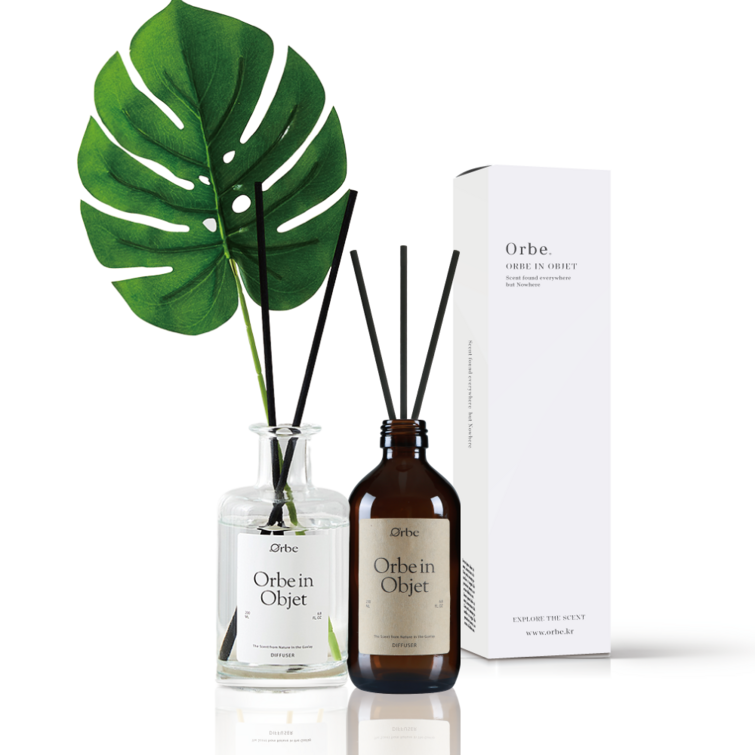 오르브 실내방향제 디퓨저 선물세트, 화이트넵튠, 1개