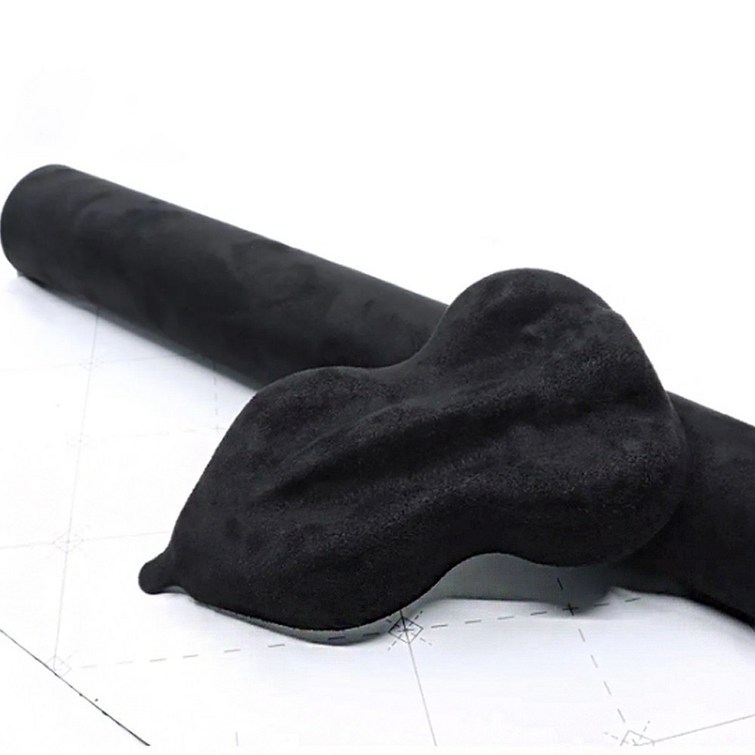 바이퍼스 알칸타라 스웨이드 시트지 자동차 차량용 접착식 30cm 50cm, 1개, 검회색50cmx50cm